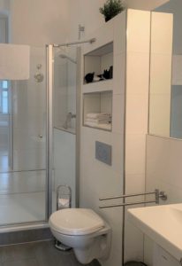 stay4business | Wohnen auf Zeit | voll moeblierte Wohnung in Mannheim | Badezimmer
