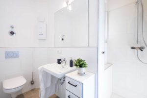 stay4business | Wohnen auf Zeit | voll moeblierte Wohnung in Mannheim | Badezimmer